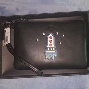 COACH Limited Edition Rocket Space Wristlet/Wallet